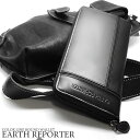 ER-103 　EARTH　REPORTER カラーラインが入ったデザインのラウンドウォレット （財布、長財布、メンズ、小物、小銭、コイン、ウォレット）