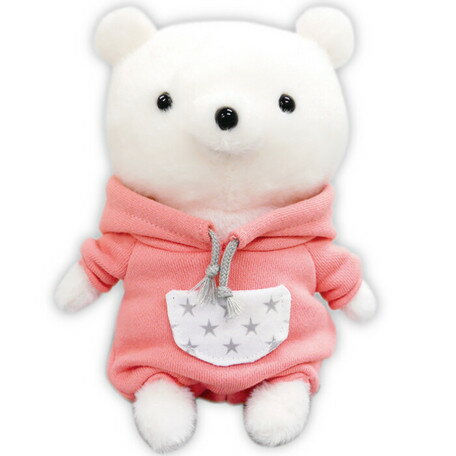【■Original Soft Toy】 フーディ アイボリー （10555）【送料無料】(クマ、くま、熊、ベア、人形、玩具、おもちゃ、ぬいぐるみ、キャラクターグッズ、プレゼントに最適)