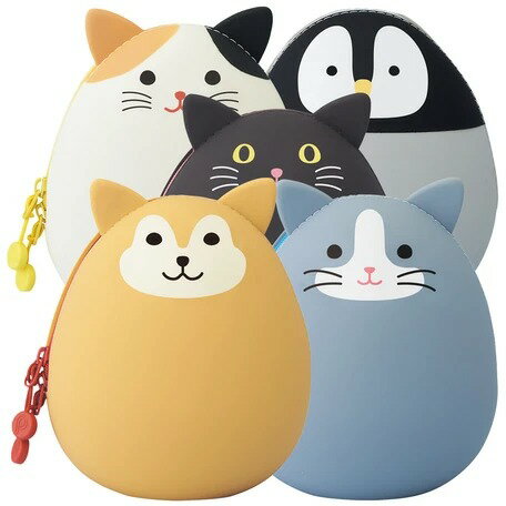 PuniLabo エッグポーチBIGサイズ (A7783)シバイヌ/クロネコ/ミケネコ/ペンギン【送料無料】 (コスメポーチ 、旅行ポーチ、アクセサリーポーチ、化粧ポーチ 、収納) PuniLabo エッグポーチBIGサイズ (A7783)シバイヌ/クロネコ/ミケネコ/ペンギン【送料無料】 (コスメポーチ 、旅行ポーチ、アクセサリーポーチ、化粧ポーチ 、収納)