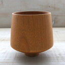 《5個セット》底の台が特徴的【場所を選ぶ安定感】wooden cup/バランスのカップ　1セット/5点 （WK27） 【送料無料】（カップ、コップ、湯呑、食器）