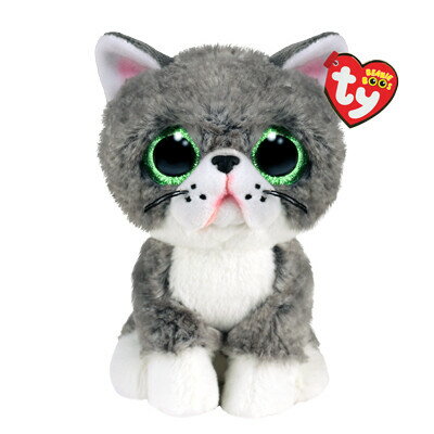 樂天商城 - 【PLUStt】【Ty】Beanie Boo's ファーガス(M)　ぬいぐるみ/ネコ（36581） 【送料無料】（ねこ、猫、ネコ、人形、玩具、おもちゃ、ぬいぐるみ、キャラクターグッズ、プレゼントに最適）