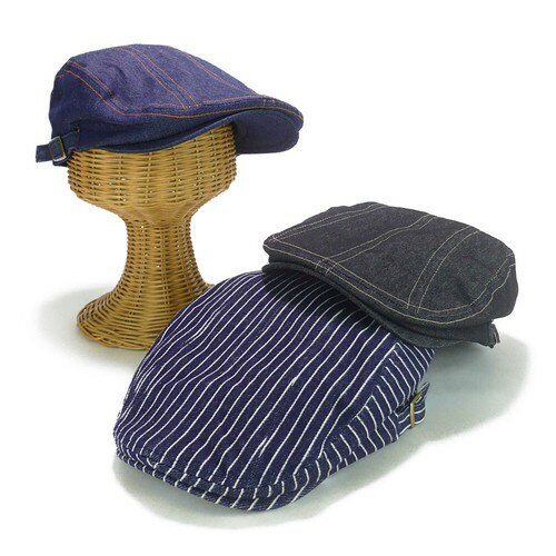 ステッチデニムハンチング　ヤング帽子 （CNT20158） 【送料無料】 （ファッション、帽子、ハンチング）