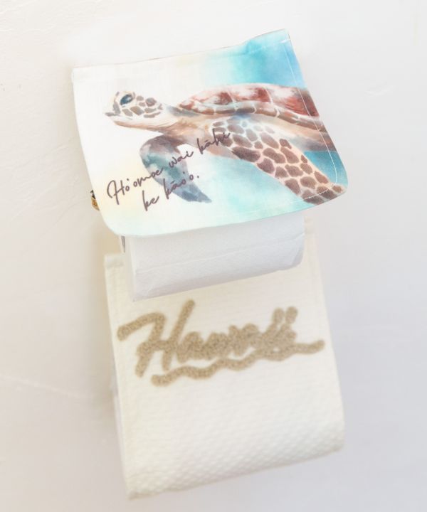 トイレットペーパーカバー トイレットペーパーホルダーカバー ハワイアン雑貨 ペーパーホルダー かわいい ハワイ雑貨 インテリア