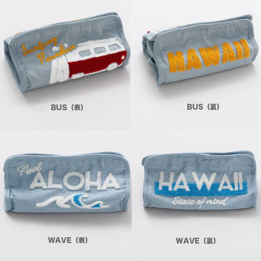 ティッシュケース ティッシュペーパーカバー kahiko カヒコ ハワイアン雑貨 インテリア ボックスティッシュ カバー ハワイ雑貨 おしゃれ かわいい [2]