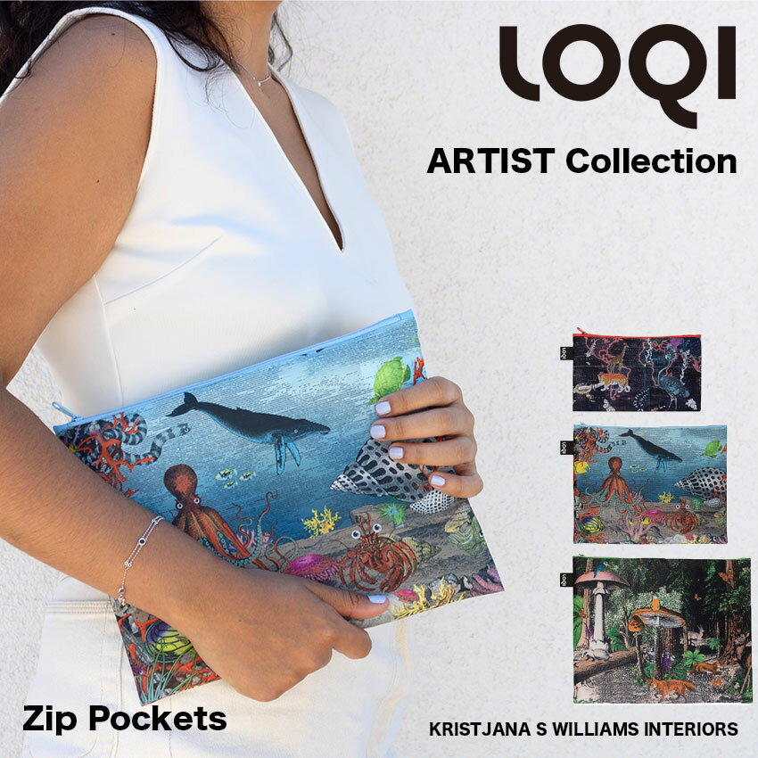 LOQI ローキー Zip Pockets 3サイズ1セッ