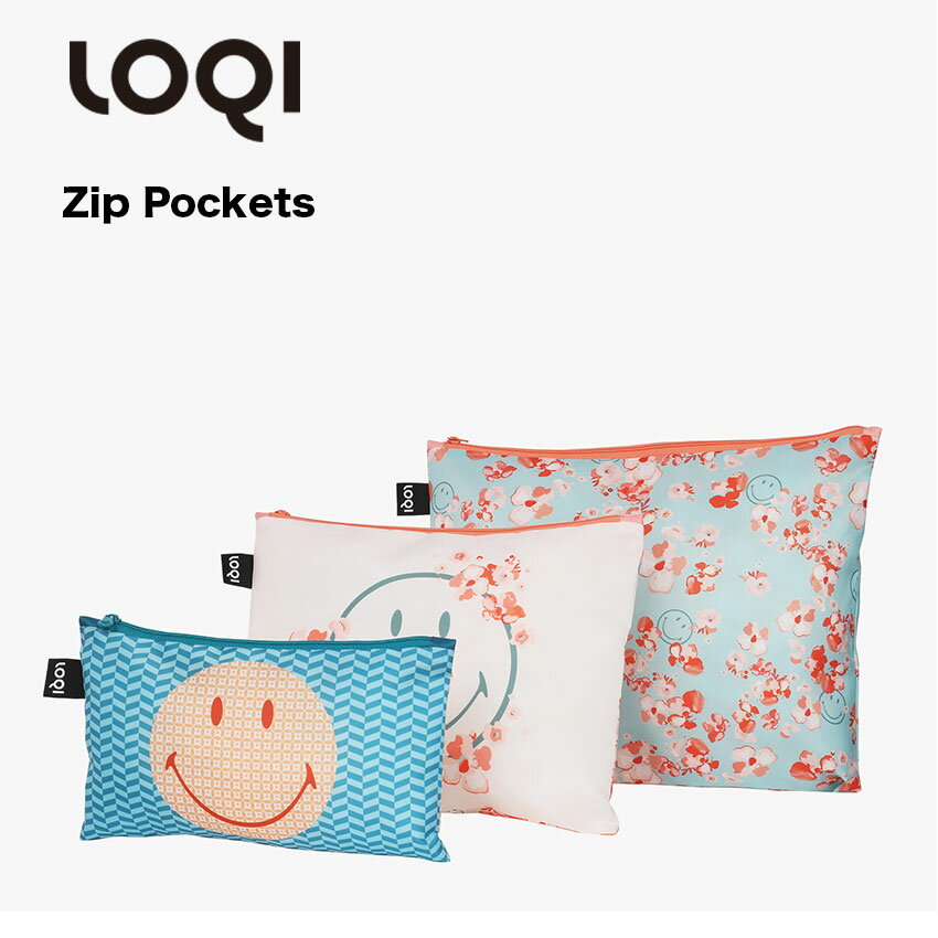 LOQI ローキー Zip Pockets 3サイズ1セッ