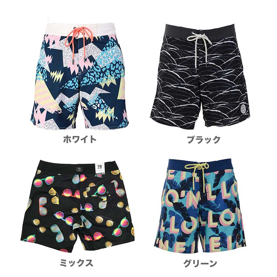 メンズ ボードショーツ O'NEILL オニール カジュアル水着 サーフパンツ 海水浴 トランクス ストレッチ ハーフパンツ 水陸両用 海パン