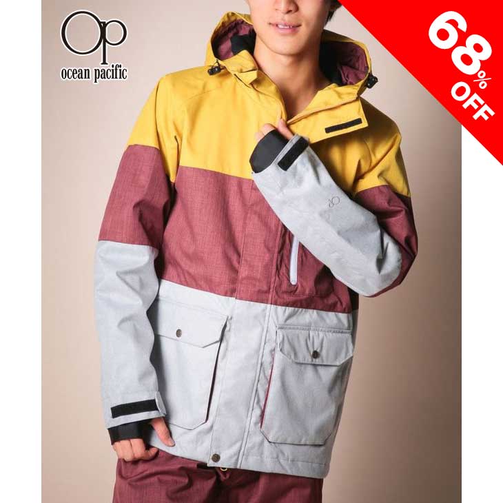 スノージャケット スノーボードウェア ジャケット メンズ オーシャンパシフィック(OP)スノボウェア ア..