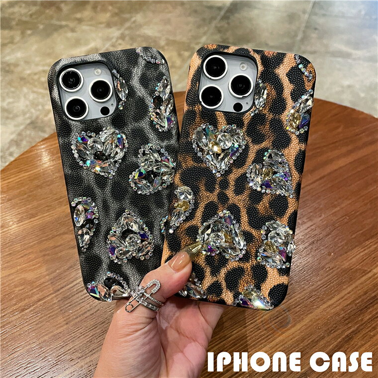 乐天商城 - iPhone 16Pro ケース アイフォン16 プロ ケース ハート柄 ラインストーン キラキラ iPhone 16ProMax ケース iPhone 16Plus iPhone 16 女性向け アイフォン16 プロ マックス ケース おしゃれ 高品質 可愛い レザー PC ハードケース プレゼント