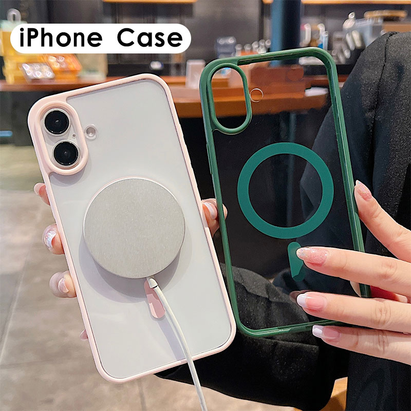 iPhone16 ケース クリアケース iPhone16 pro max ケース iPhone16ケース iPhone16 pro max ケースiPhone 16 Plus カバー iPhone 16 Pro スマホケース アイフォン16 カメラレンズ保護 MagSafe充電 かわいい オシャレ 韓国 クリア 透明 iPhone 16 Pro Max スマホカバーのサムネイル