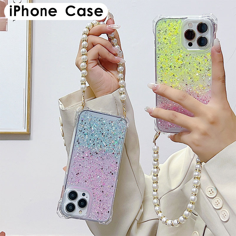 樂天商城 - アイフォン16 iPhone16 ケース パールチェーン付 iPhone 16 Plus ケース iPhone16Pro ケース iPhone 16 Pro Max カバー かわいい iPhone 16 Pro カメラ保護 キラキラ iPhone 16 ケース カバー 大人かわいい 韓国 おしゃれ 耐衝撃 落下防止