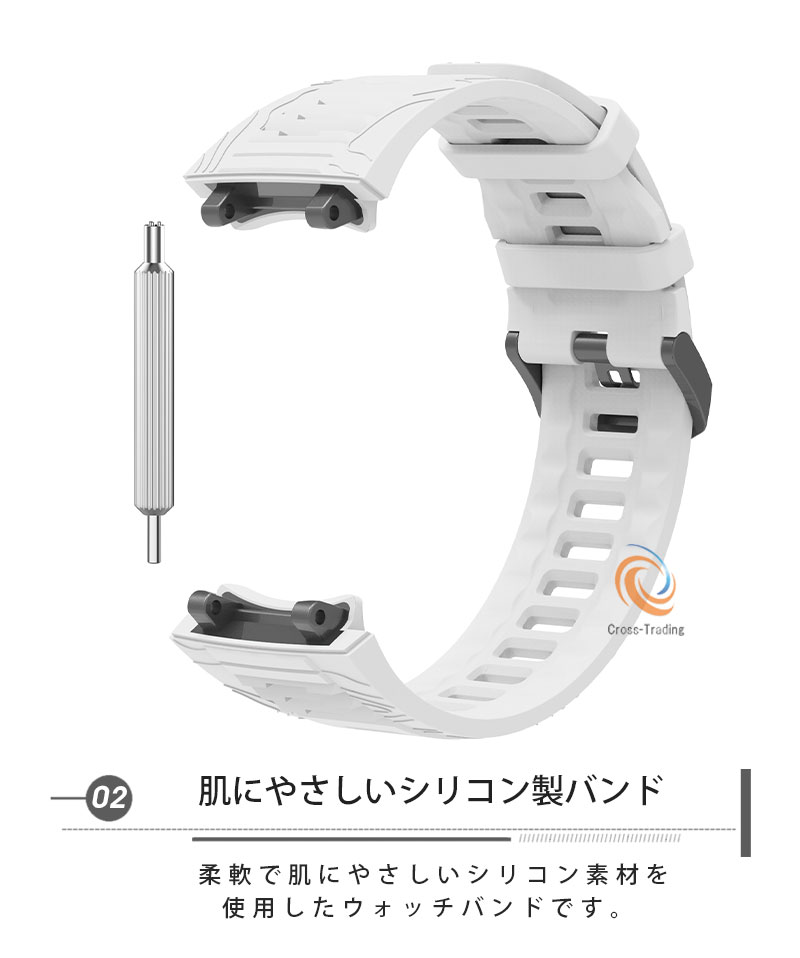 Amazfit T-Rex3 交換バンド スポーツ Amazfit T-REX3 ベルト 替えベルト Amazfit T-REX3 ベルト アマズフィットウォッチ バンド アマズフィット AMAZFIT T-Rex3 ベルト 柔らかい 簡単装着 爽やか 運動 腕時計 交換ベルト 着替え 高品質 調整工具付