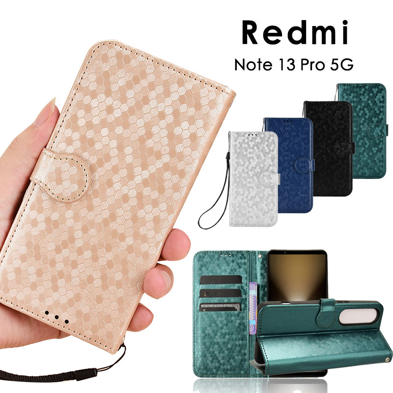 樂天商城 - シャオミ Redmi Note 13 Pro 5G ケース 手帳型 ストラップ付 Redmi Note 13 Pro 5G ケース カメラレンズ保護 Redmi Note 13 Pro 5G ケース カード収納 Redmi Note 13 Pro 5G 人気 Redmi Note 13 Pro 5G ケース スタンド機能