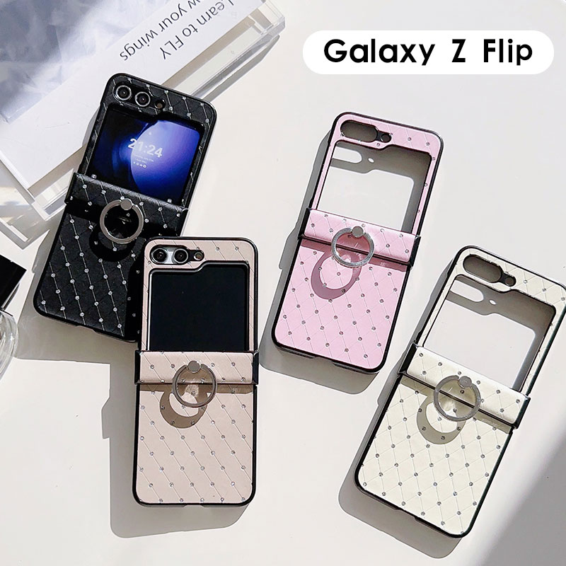樂天商城 - Galaxy Z Flip7 ケース リング付き Galaxy Z Flip6 ケースGalaxy Z Flip7 カバー レザー 革 Galaxy Z Flip7 ケース ストラップホール Galaxy Z Flip6 背面ケース かわいい オシャレ 高品質 Galaxy Z Flip7 韓国 Galaxy Z Flip7 ケース