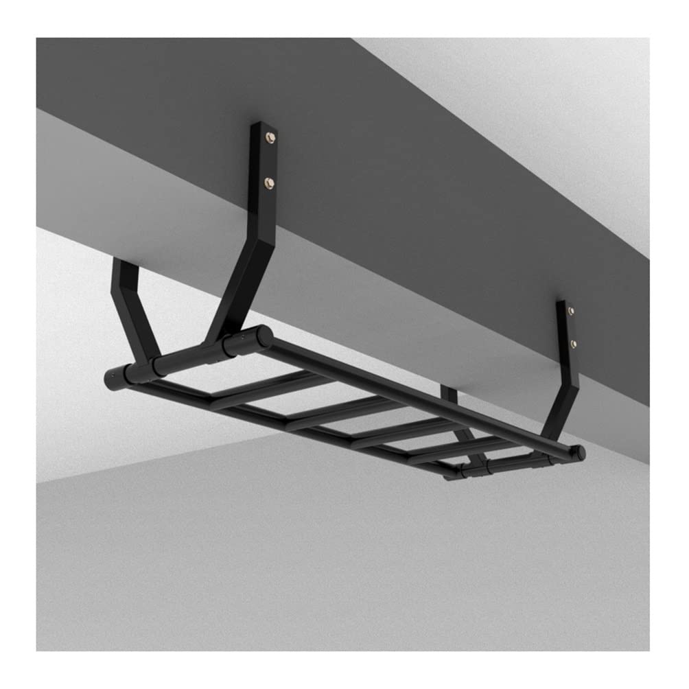 壁取り付け式懸垂バー、20～30cmの梁に取り付けられたスチール製フィットネスバーに適合、スポーツトレ..