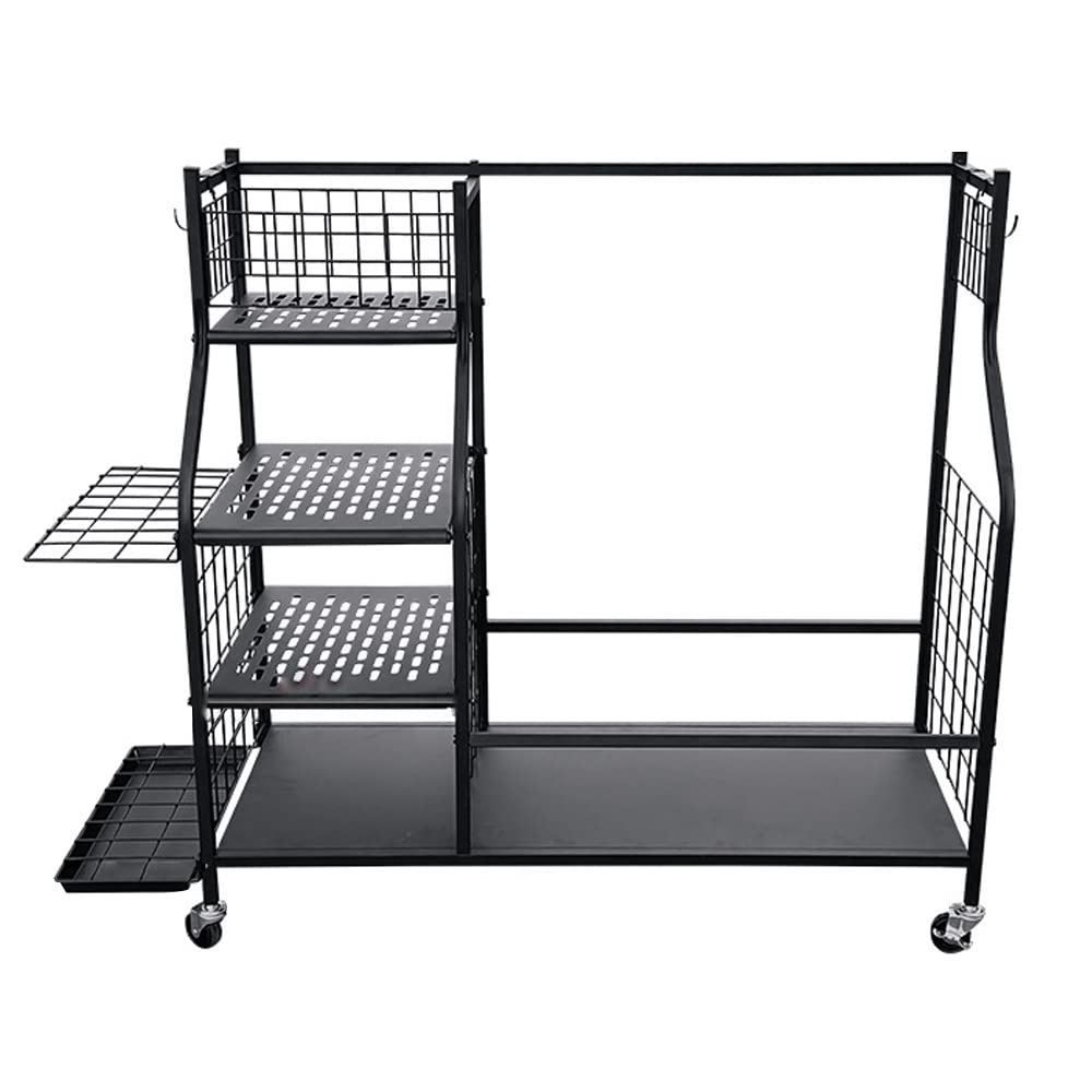 ゴルフバッグ収納ラック ボールバッグ ガジェットオーガナイザー ディスプレイスタンド 用品アクセサリ..