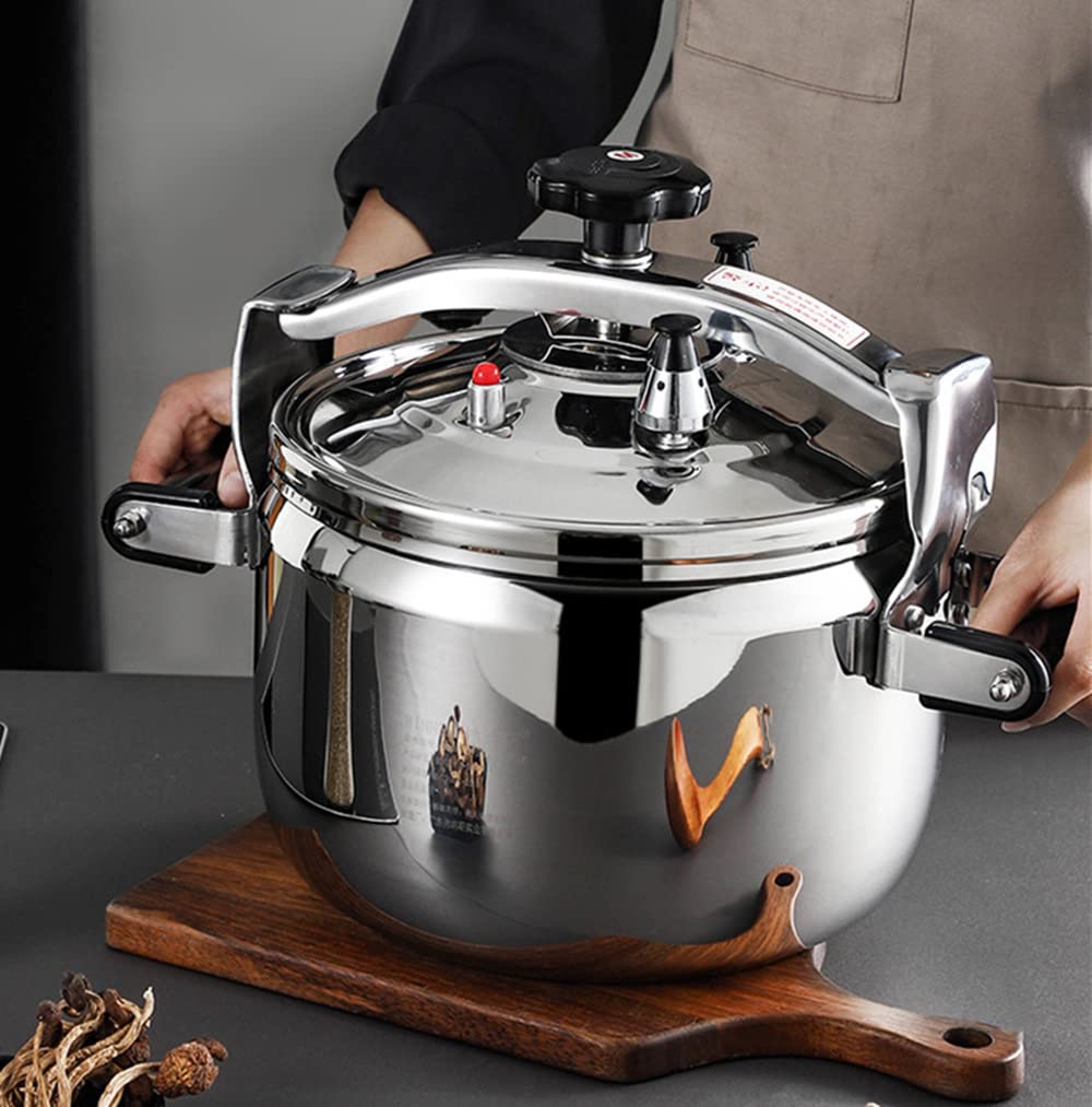 鍋 圧力鍋 アルミ合金 業務用圧力鍋 大容量特大モデル 安全ロック機能業務用8L-50L 防爆圧力鍋 家庭用調理器具 安全ロック機能 ル熱源対応 レシピ付 クイックエコ ホットクッキング 食堂 大型誘導鍋増粘 大型圧力鍋