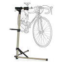 機械式自転車修理作業場スタンド折り畳み式修理スタンド/家庭用マウンテンバイク道路自転車修理ポータブル自転車機械作業スタンド,黒