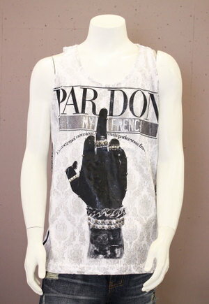 【THE SAINTS SINPHONY/セインツシンフォニー】F LOCK U・タンクトップ(CREWネック・ホワイト・WHT)/メンズ【インポート】【セレカ...