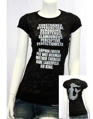 ホロスコープストーンTシャツ/レディース