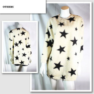 【MOMO/モモ】新作　LAセレブ着用　雑誌掲載スターラメニット（ホワイト・WHT）/レディース【インポー..