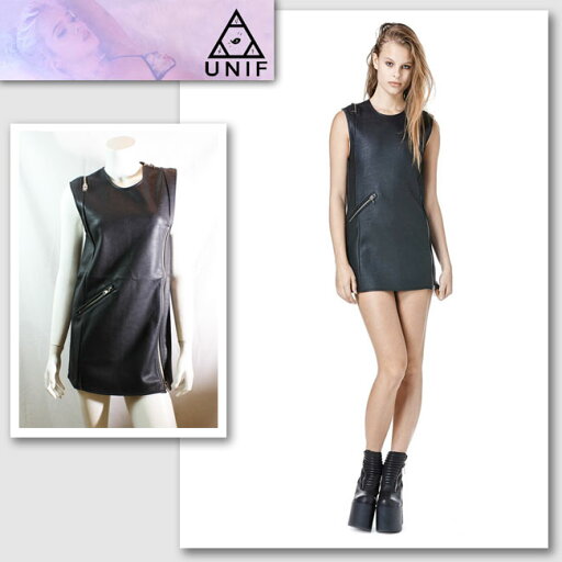 【UNIF/ユニフ】Moto ドレス(ブラック・BLK)/レディース【インポート】【セレカジ】【正規品】 【UNIF/ユニフ】Moto ドレス(ブラック・BLK)/レディース【インポート】【セレカジ】【正規品】