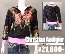 【CHRISTIAN AUDIGIER/クリスチャンオードジェー】KIDS総柄パーカー（ブラック・BLK）/キッズ【インポート】【セレカジ】【正規品】