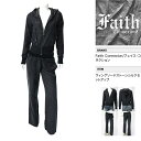 【Faith Connexion／フェイス・コネクション】ウィングソードストーンシルクセットアップ ブラック・BLK /レディース【インポート】【セレカジ】【正規品】