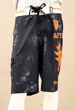 【AFFLICTION/アフリクション】ロゴイーグルスイムパンツ(ブラック・BLK)/メンズ【インポート】【セレカジ】【正規品】 【AFFLICTION/アフリクション】ロゴイーグルスイムパンツ(ブラック・BLK)/メンズ【インポート】【セレカジ】【正規品】