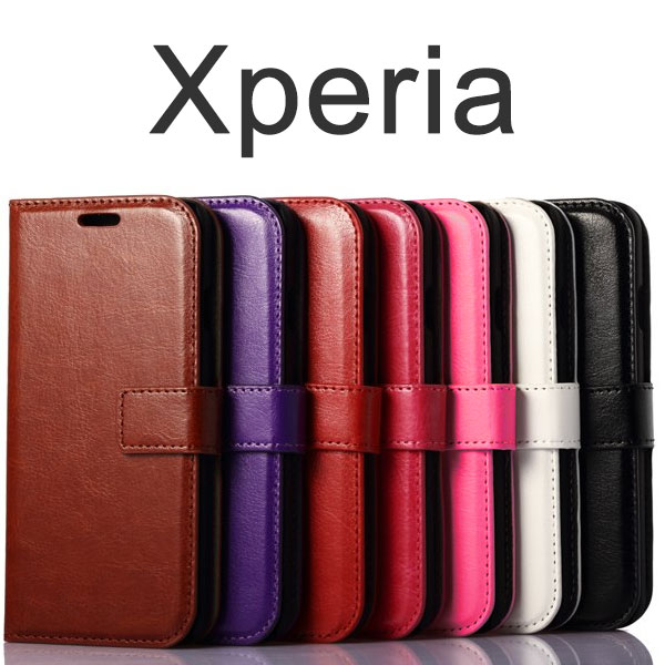 Xperia XCompact Z5Compact Z5Premium Z4 A4 ケース 手帳型 ラグジュアリーヴィンテージ カバー エクス..