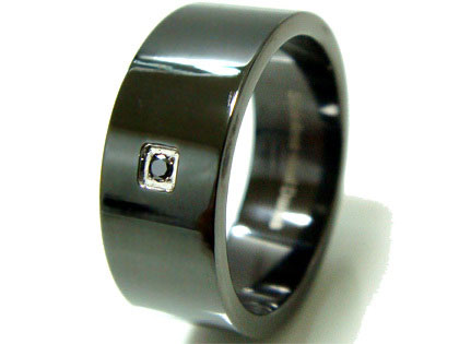 指輪 リング ダナスダイヤモンドリングDanas Blackclassステンレスリング