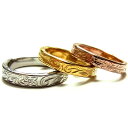 指輪 リング 3mmタイプ ハワイアンジュエリー リング