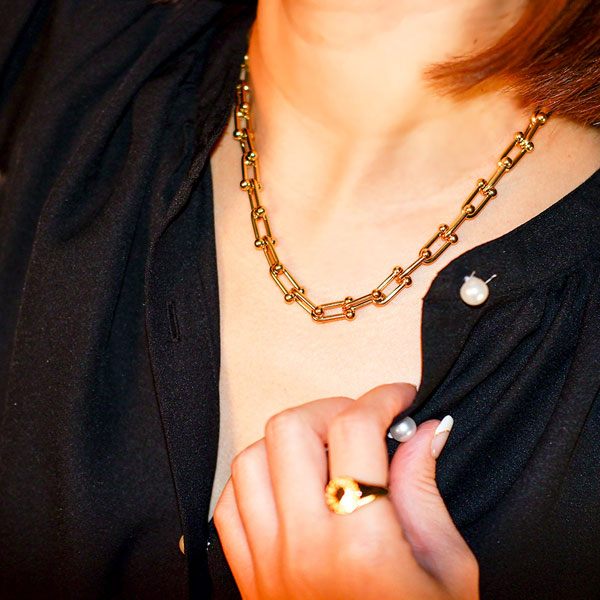 ネックレス ハワイアンジュエリー Bohemian resort ボヘミアンリゾート リンク ステンレス