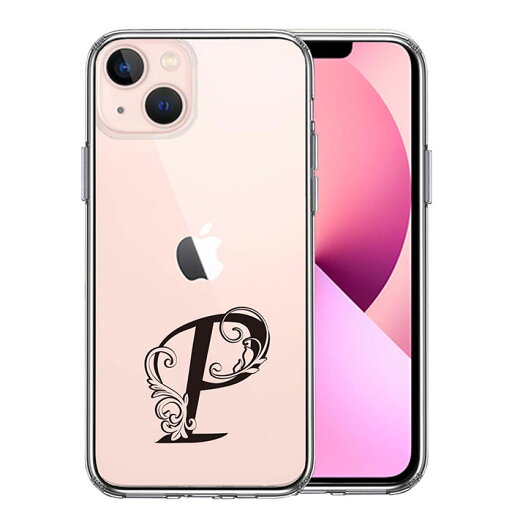 iPhone13 mini ケース ハイブリッド クリア アルファベット 【P】 カバー アイホン アイフォン スマホケース iPhone13 mini ケース ハイブリッド クリア アルファベット 【P】 カバー アイホン アイフォン スマホケース