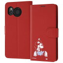 AQUOS sense7 ケース SH-53C SHG10 SH-M24 手帳型 ディズニー マグネット ミニーマウス_sitting AQUOSsense7 アクオスセンス7 カバー アクオス センス7 スマホケース