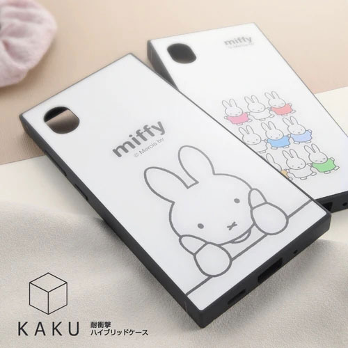 Galaxy A22 5G SC-56B ケース ハードケース ハイブリッド ミッフィー 耐衝撃 KAKU thinking_1 カバー ギャラクシー エートウェンティトゥー ファイブジー スマホケース