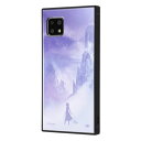 AQUOS sense4 sense4lite sense4basic sense5G ケース ハードケース ハイブリッド ディズニー 耐衝撃KAKU エルサ_氷のお城 カバー アクオス SH-41A SH-RM15 SH-53A SHG03 A004SH A003SH スマホケース(2)