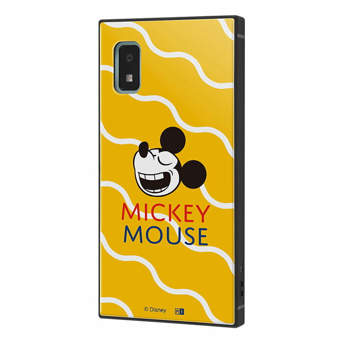 AQUOS wish2 wish ケース SH-51C SHG08 A204SH SHG06 A103SH A104SH SH-M20 ハードケース ハイブリッド ディズニー 耐衝撃 KAKU ミッキーマウス_ウェーブ カバー アクオスウィッシュ2 アクオスウィッシュ アクオスwish2 アクオスwish スマホケース