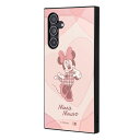 Galaxy A54 5G ケース SC-53D SCG21 カバー ケース ハードケース ハイブリッド ディズニー 耐衝撃 KAKU ミニーマウスとハート GalaxyA54 カバー ギャラクシーA54 スマホケース
