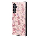 Galaxy A54 5G ケース SC-53D SCG21 カバー ケース ハードケース ハイブリッド ディズニー 耐衝撃 KAKU ミニーマウスとお花の総柄 GalaxyA54 カバー ギャラクシーA54 スマホケース