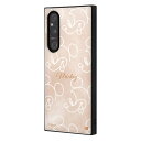 Xperia 1 V SO-51D SOG10 A301SO XQ-DQ44 ケース ハードケース ハイブリッド ディズニー 耐衝撃 KAKU OTONA_ミッキーラインアート カバー ソニー エクスペリア ワン マークファイブ Xperia 1 5 スマホケース