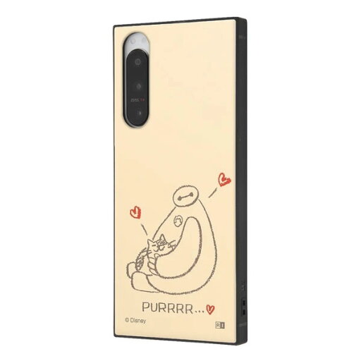 Xperia 5 IV SO-54C SOG09 A204SO XQ-CQ44 ケース ハードケース ハイブリッド ディズニー 耐衝撃 KAKU ベイマックスとモチ_ベージュ カバー エクスペリアファイブマークフォー Xperia5 4 スマホケース Xperia 5 IV SO-54C SOG09 A204SO XQ-CQ44 ケース ハードケース ハイブリッド ディズニー 耐衝撃 KAKU ベイマックスとモチ_ベージュ カバー エクスペリアファイブマークフォー Xperia5 4 スマホケース