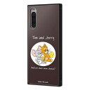 Xperia 10 IV SO-52C SOG07 A202SO XQ-CC44 ケース ハードケース ハイブリッド トムとジェリー 耐衝撃 KAKU ジェリーとタフィー_チーズ カバー Xperia 10 4 ソニー エクスペリア テン マークフォー スマホケース