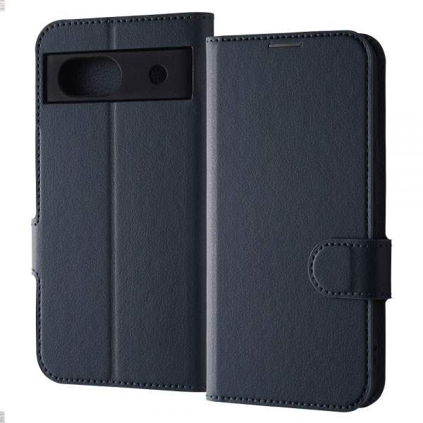 Rakuten - Google Pixel 8a ケース ピクセル8a 手帳型 耐衝撃 レザー シンプル マグネット ダークネイビー カバー Google Pixel8a グーグル ピクセル 8a スマホケース