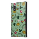 AQUOS wish3 ケース SH-53D SH-M25 A303SH A302SH ハイブリッド ディズニー KAKU ミッキーマウス_グリーン アクオスウィッシュ3 カバー アクオスwish3 アクオス ウィッシュ3 スマホケース