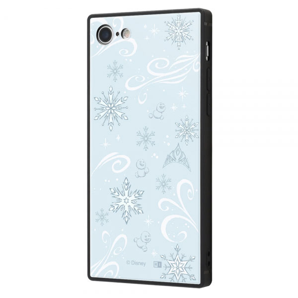 iPhone SE 第3世代 第2世代 SE3 SE2 iPhone 8 7 ケース ハイブリッド ディズニー トリプル KAKU エルサ_アイコン カバー アイフォン エスイー エイト セブン スマホケース