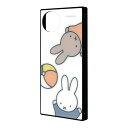 AQUOS wish4 ケース SH-52E A402SH ハイブリッド ミッフィー KAKU ミッフィーとメラニー カバー アクオスウィッシュ4 保護カバー アクオスwish4 アクオス ウィッシュ4 スマホケース