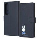Xperia 1 VI ケース SO-51E SOG13 A401SO XQ-EC44 手帳型 ミッフィー レザー シンプル マグネット ミッフィー_てくてく エクスペリア1VI カバー ソニー エクスペリア1 VI xperia1VI ワン マークシックス Xperia 1 6 スマホケース