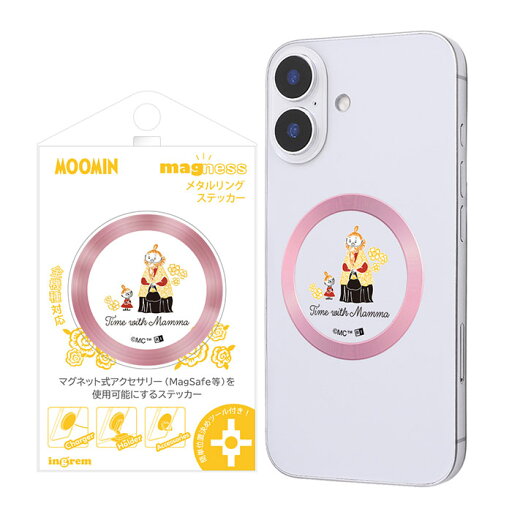 メタルリング ステッカー ムーミン magness メタルリング ステッカー スマホアクセサリー メタルリング ステッカー ムーミン magness メタルリング ステッカー スマホアクセサリー