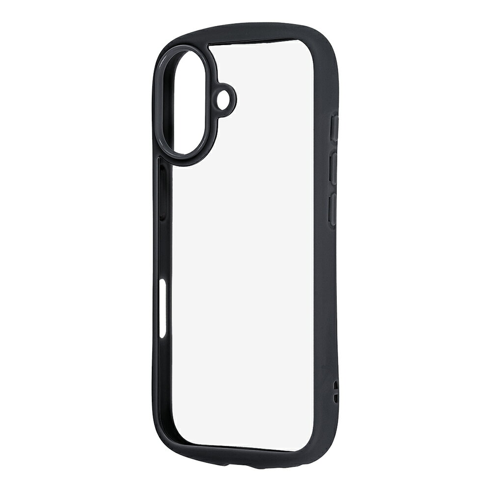 Rakuten - iPhone17 ケース ハイブリッド ガラス 10H +レンズガードリング ブラック カバー アイフォン17 iPhone 17 アイホン アイフォン スマホケース